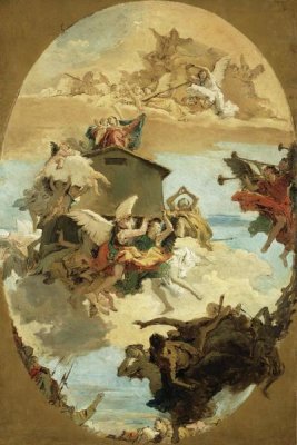 Giovanni Battista Tiepolo - The Miracle of the Holy House of Loreto