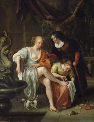 Jan Steen - Bathsheba After the Bath