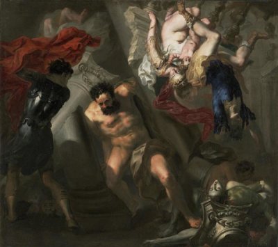 Genoese School - The Death of Samson