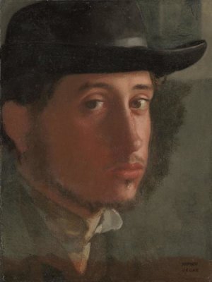 Edgar Degas - Self-portrait