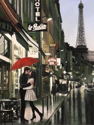 Pierre Benson - Romance in Paris (detail)