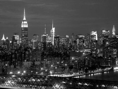 Richard Berenholtz - Midtown Manhattan at night