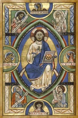 Unknown 12th Century Illuminator - Christ in Majesty