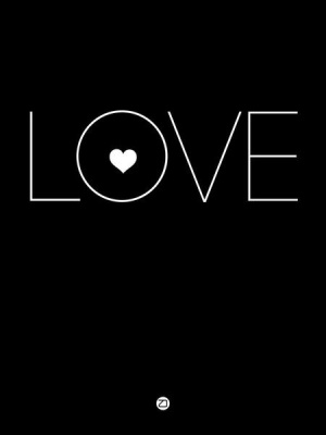 NAXART Studio - Love Poster Black