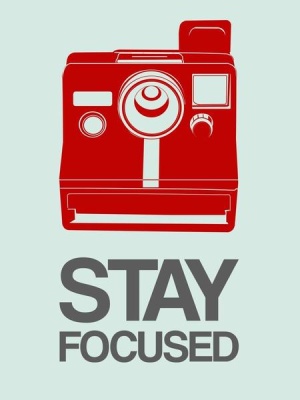 NAXART Studio - Stay Focused Polaroid Camera Poster 4