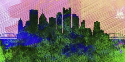 NAXART Studio - Pittsburgh City Skyline