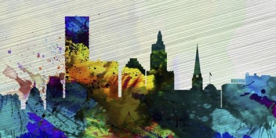 NAXART Studio - Providence City Skyline