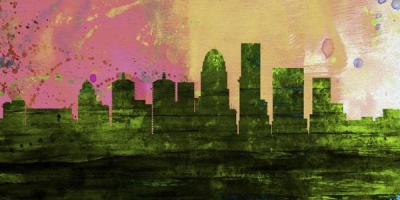 NAXART Studio - Louisville City Skyline