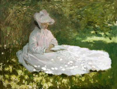 Claude Monet - Springtime, 1872