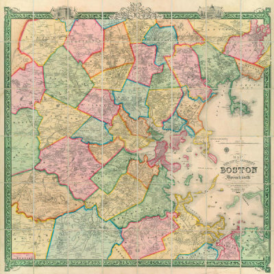 F.G. Sidney - Boston and Vicinity, 1852