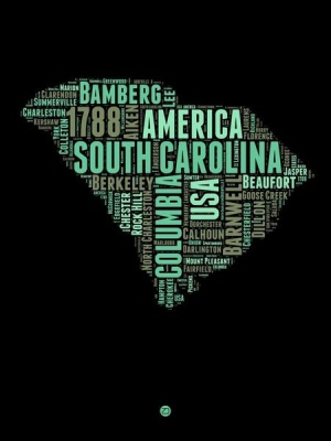 NAXART Studio - South Carolina Word Cloud 2