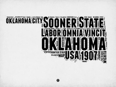 NAXART Studio - Oklahoma Word Cloud 2