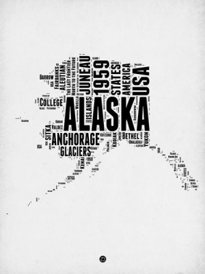 NAXART Studio - Alaska Word Cloud 2