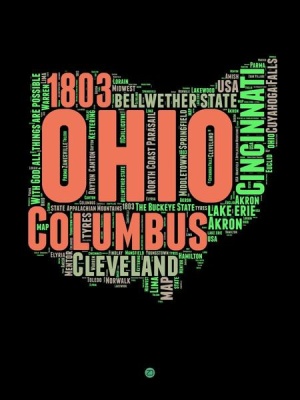 NAXART Studio - Ohio Word Cloud 1