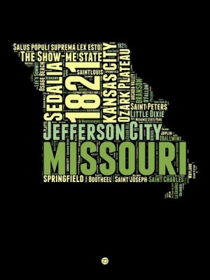 NAXART Studio - Missouri Word Cloud 1