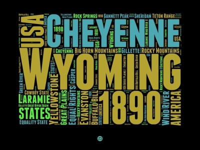 NAXART Studio - Wyoming Word Cloud 1