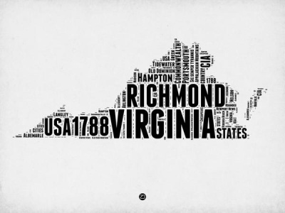 NAXART Studio - Virginia Word Cloud 2