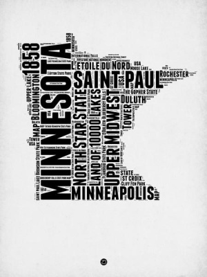 NAXART Studio - Minnesota Word Cloud 2