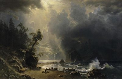 Albert Bierstadt - Puget Sound of the Pacific Coast, 1870