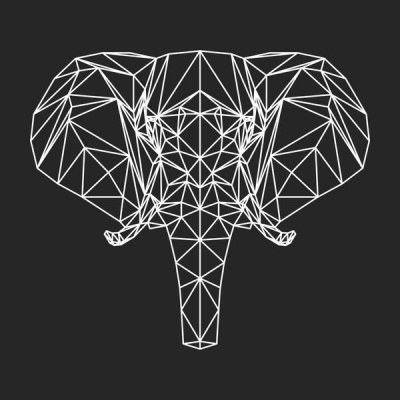 NAXART Studio - Elephant Polygon