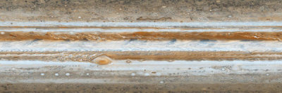 NASA - Map of Jupiter from Cassini Mission