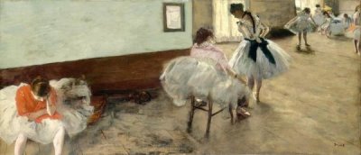 Edgar Degas - The Dance Lesson, c. 1879