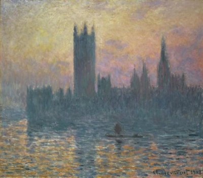 Claude Monet - The Houses of Parliament, Sunset, 1903