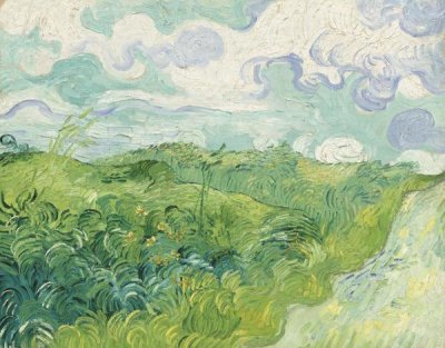 Vincent van Gogh - Green Wheat Fields, Auvers, 1890