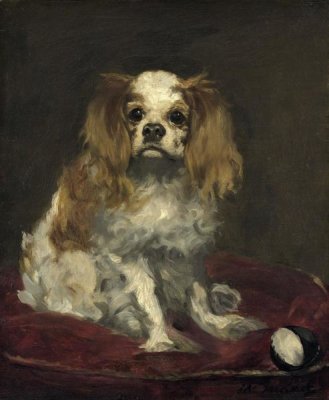Edouard Manet - A King Charles Spaniel