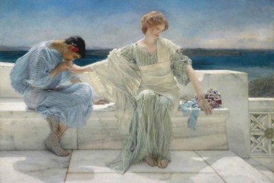 Sir Lawrence Alma-Tadema - Ask Me No More, 1906