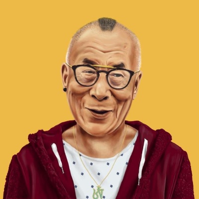 NAXART Studio - Dalai Lama