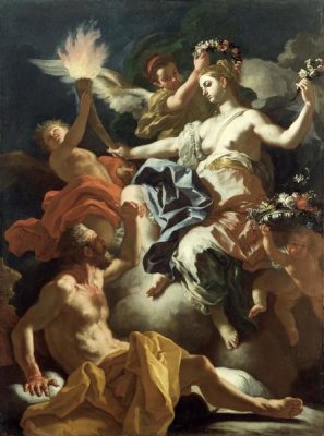 Francesco Solimena - Aurora Taking Leave of Tithonus