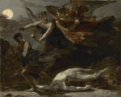 Pierre-Paul Prudhon - Justice and Divine Vengeance Pursuing Crime