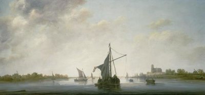 Aelbert Cuyp - A View of the Maas at Dordrecht