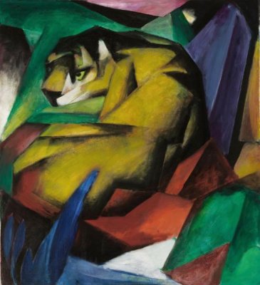 Franz Marc - The Tiger, 1912