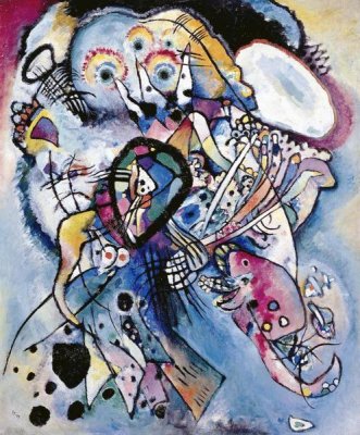 Wassily Kandinsky - Two Ovals, 1919