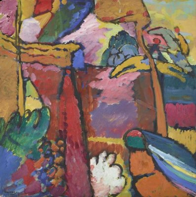 Wassily Kandinsky - Study for Improvisation V, 1910