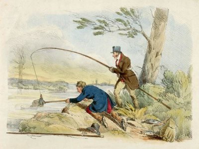 Henry Thomas Alken - Fishing, 1817