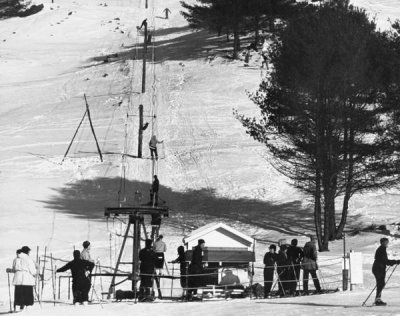 Arthur Rothstein - Ski Tow - Hanover, New Hampshire, 1936