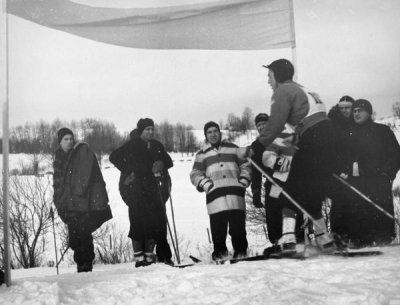 Arthur Rothstein - Finish Of Downhill Ski Race - Hanover, New Hampshire, 1936