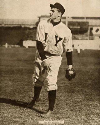 Leopold Morse Goulston Baseball Collection - Christopher Mathewson, New York Nationals, 1880