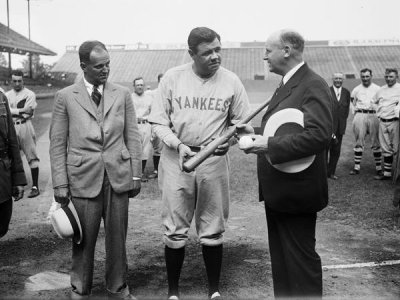 Harris and Ewing Collection (Library of Congress) - Babe Ruth, 1928