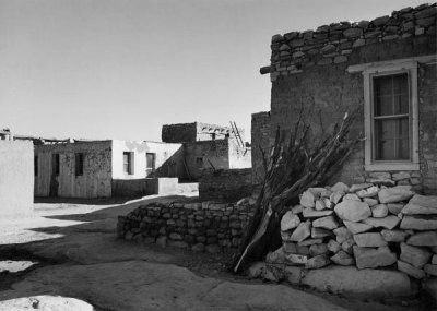 Ansel Adams - Street and Houses - Acoma Pueblo, New Mexico - National Parks and Monuments, ca. 1933-1942