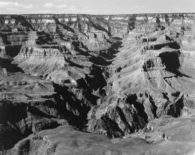 Ansel Adams - Grand Canyon from South Rim - National Parks and Monuments, 1940