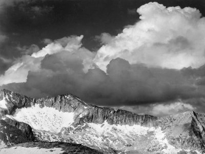 Ansel Adams - Clouds - White Pass, Kings River Canyon, proposed as a national park, California, 1936