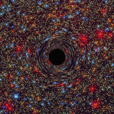 NASA - Black Hole in NGC 1600