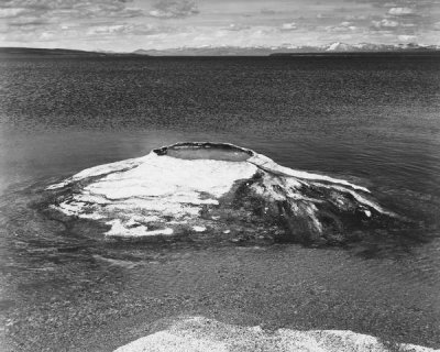 Ansel Adams - The Fishing Cone - Yellowstone Lake, Yellowstone National Park, Wyoming, ca. 1941-1942