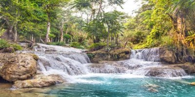 Pangea Images - Kuang Si Falls, Luang Prabang,  Laos