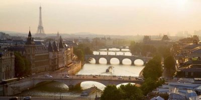 Michel Setboun - Bridges over the Seine river, Paris
