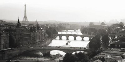 Michel Setboun - Bridges over the Seine river, Paris